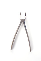 Dental instruments for dentistry on a white background
