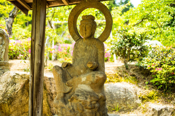 岡山　浅口市　明王院　石仏