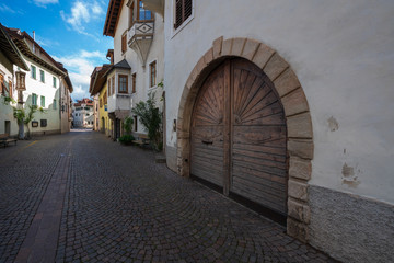 Architecture of Saint Poalo in the municipality of Appiano in Italian South Tyrol.