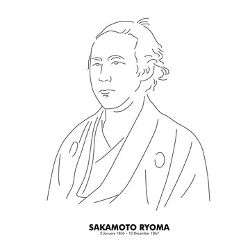 坂本龍馬 肖像画 油絵 ポートレート ビンテージ フリーメイソン