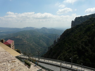 Fototapeta premium Railway in the mountains