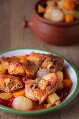 Stewed Chicken with vegetables