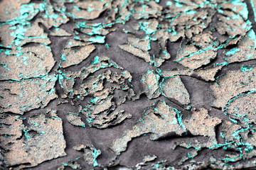 
texture old paint similar to the seabed