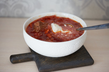 borsch Ukrainian Russian