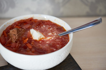 borsch Ukrainian Russian