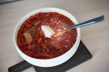 borsch Ukrainian Russian