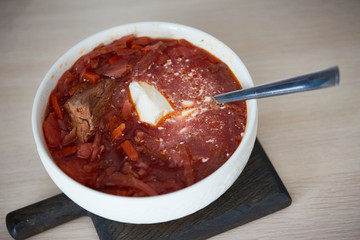 borsch Ukrainian Russian