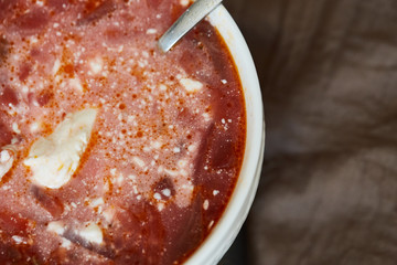 borsch Ukrainian Russian