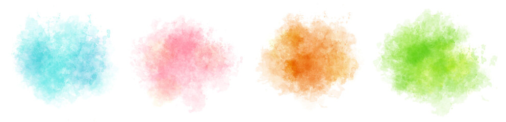 watercolor stains  background for title and logo © Kbiscuit