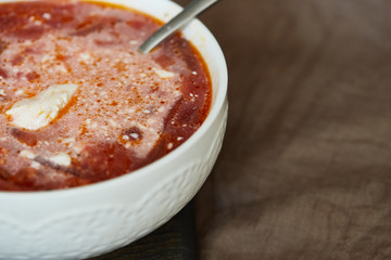 borsch Ukrainian Russian