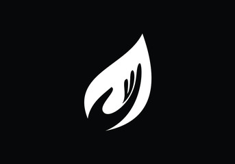 Leaf icon sign symbol, green logo, Organic logo