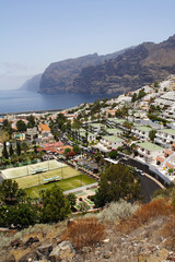 Naklejka premium Los Gigantes cliffs in Tenerife