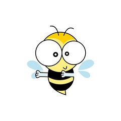 Bee Mascot Character 5