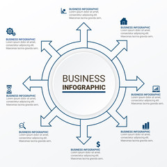 Modern Infographic Options Banner