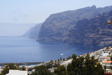 Obraz premium Los Gigantes cliffs in Tenerife
