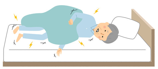 シニア男性　こわばり