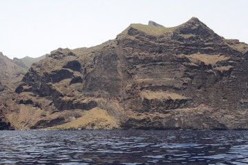 Obraz na płótnie Canvas Los Gigantes cliffs in Tenerife