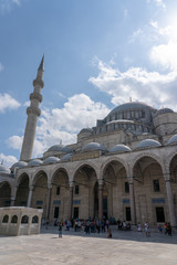 Fototapeta premium A minaret in the city of Istanbul