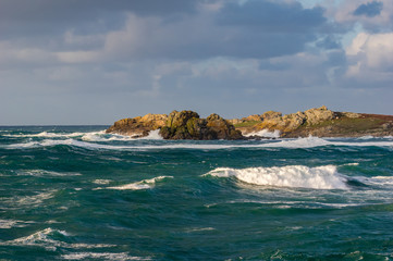 Tempête en mer d’Iroise