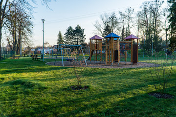 playground without children in the Czech Republic with EU subsidies