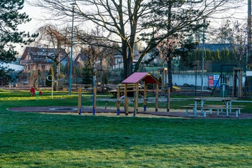 playground without children in the Czech Republic with EU subsidies
