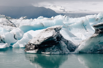 Jökulsárlón Gletscher Lagune auf Island