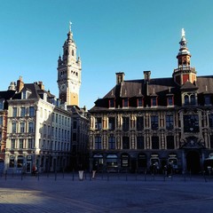 Obraz premium Centre Ville de Lille 