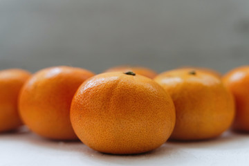 Pile Of Juicy Tangerines