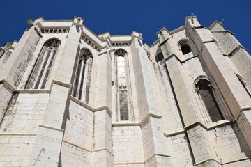 Ruine des Convento do Carmo in Lissabon