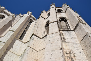 Fototapeta na wymiar Ruine des Convento do Carmo in Lissabon