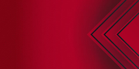 Abstract red vector background with stripes. 
Abstract red gray arrow white blank space design modern futuristic background vector illustration. 