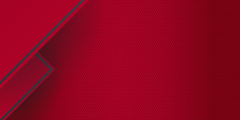 Abstract red vector background with stripes. Abstract red and grey tech geometric banner design. Red abstract background