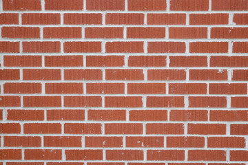 red brick wall