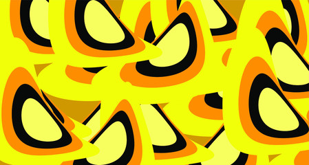Abstract yellow pattern background 