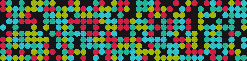 Colour Dots Universe art background design illustration