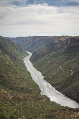 Arribes del Duero, Salamanca/Spain; Aug. 06, 2013. Los Arribes del Duero is a privileged natural...
