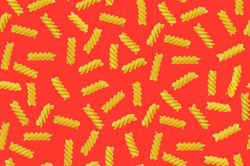 Seamless pasta pattern.