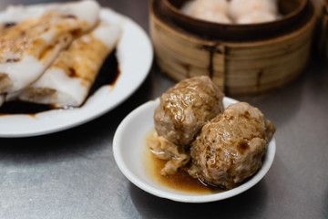 Steamed Chinese Meatballs