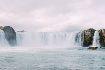 Fototapeta premium Wodospad Godafoss na Islandii
