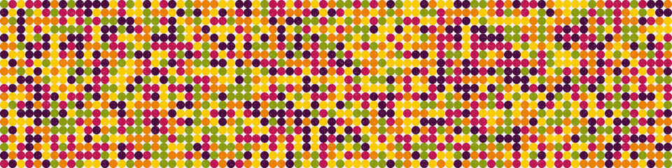Colour Dots Universe art background design illustration