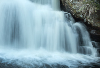 Champman Falls in Devil's Hopyard State Park in Connecticut.