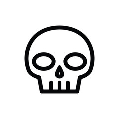 head skull icon vector logo trendy design