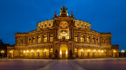 Obraz premium Semperoper Dresden