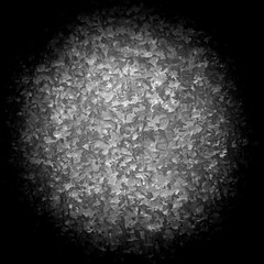 Background looks like a square vignetted fragment of a galvanized iron plate. Details of architecture and temporary building structures.