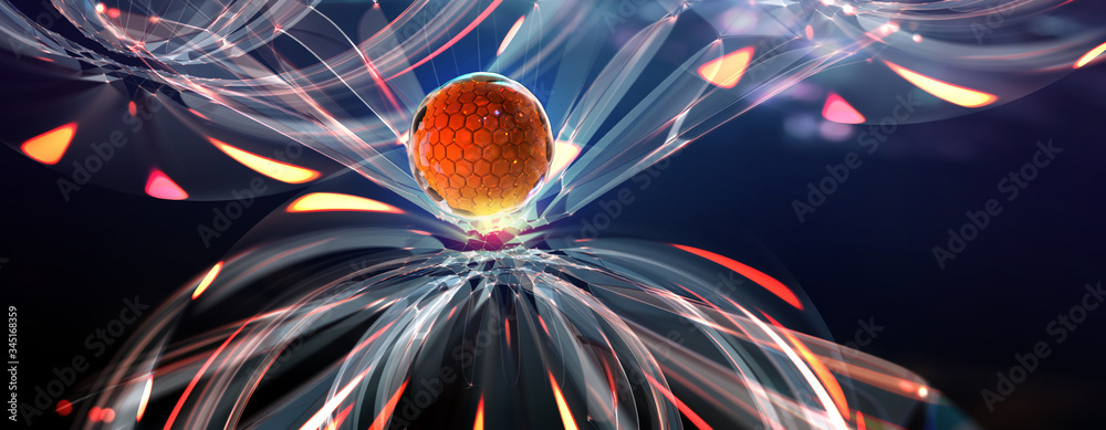 Poster ai, digital mind. futuristic cpu on a fantastic high-tech background. cyber technology concept and d