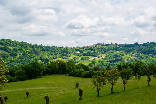 from the villa of Montemezzo three