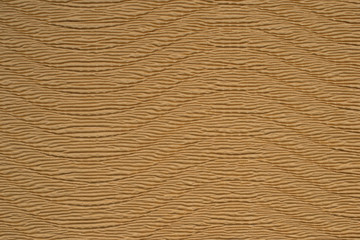 Fototapeta premium crumpled yellow fabric cloth texture