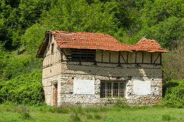 Old houses from the nineteenth century in Zlatolist, Bulgaria