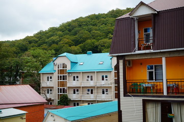 houses on the river