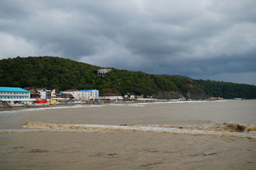 view of the beach